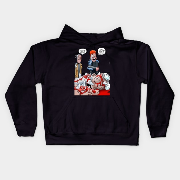 The Dead Dude Kids Hoodie by TeamAnomalous1